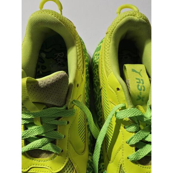 PUMA RS-X Rick & Morty Sneakers Yellow & Green‎ Neon 386781-01 Mens size 7.5 - Picture 14 of 16